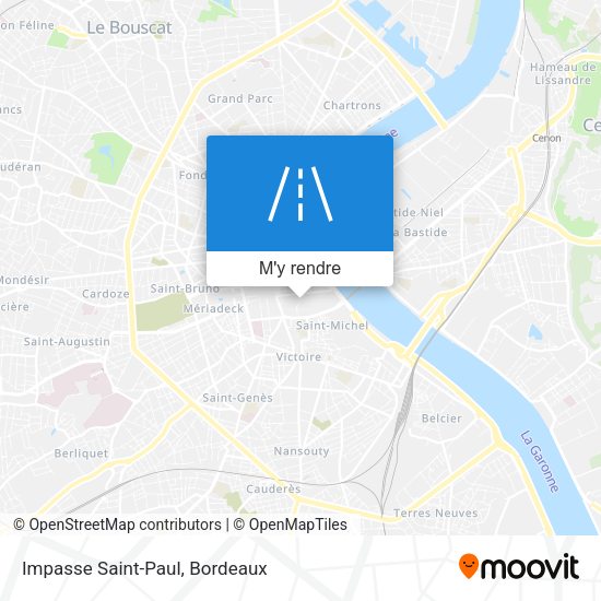 Impasse Saint-Paul plan