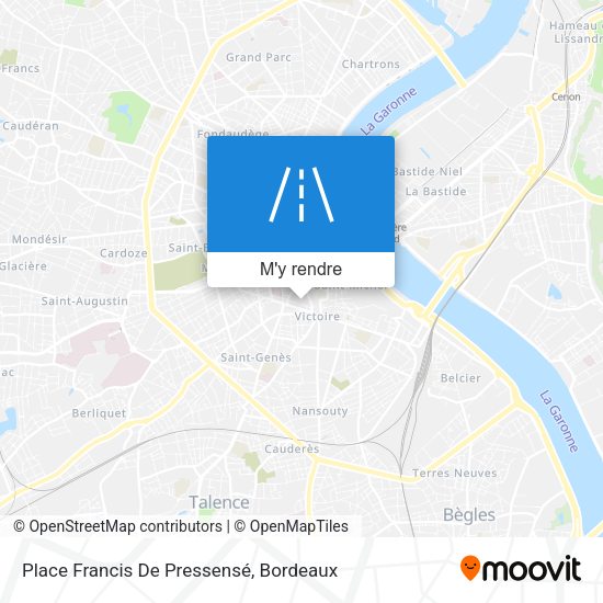 Place Francis De Pressensé plan