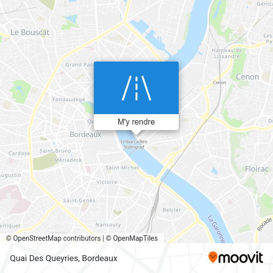 Quai Des Queyries plan