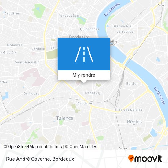 Rue André Caverne plan