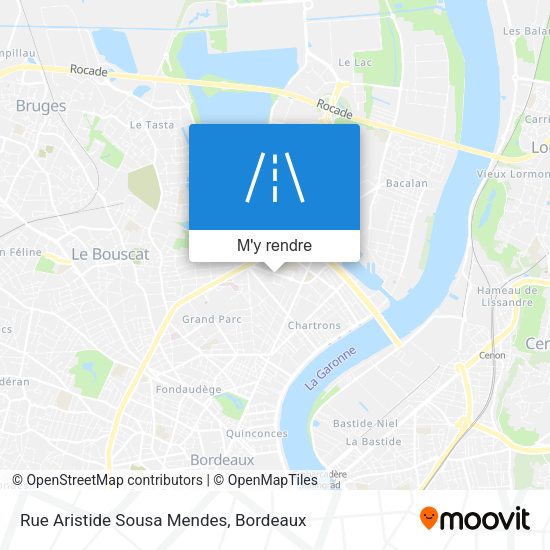 Rue Aristide Sousa Mendes plan