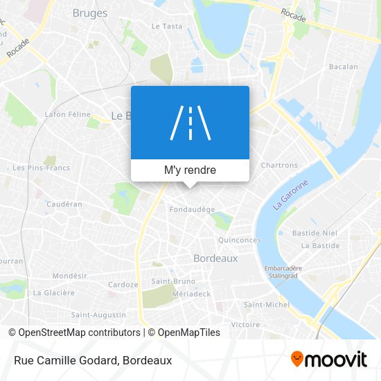 Rue Camille Godard plan
