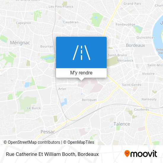 Rue Catherine Et William Booth plan