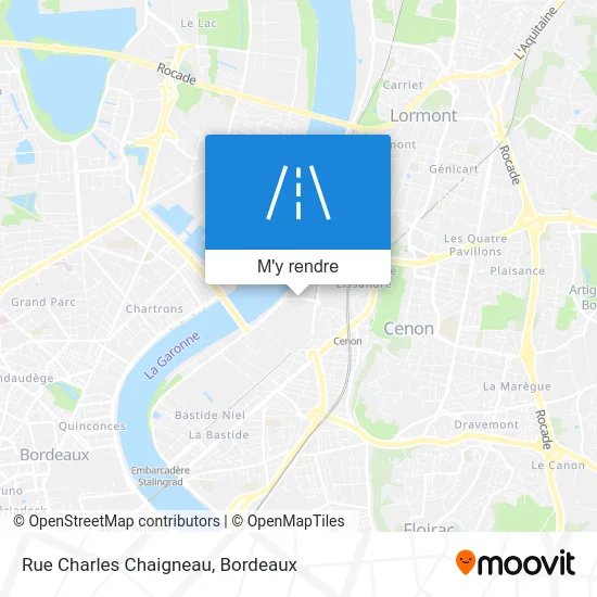 Rue Charles Chaigneau plan