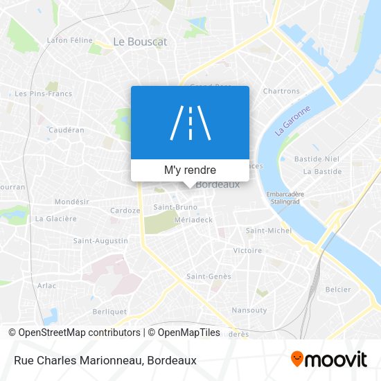 Rue Charles Marionneau plan