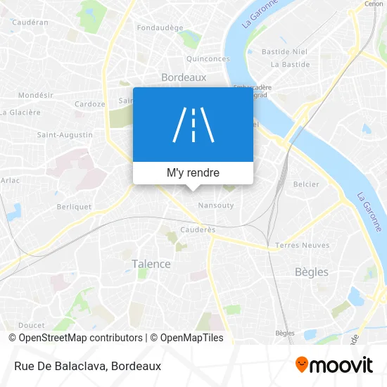 Rue De Balaclava plan