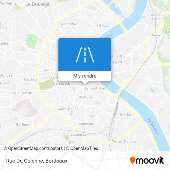 Rue De Guienne plan