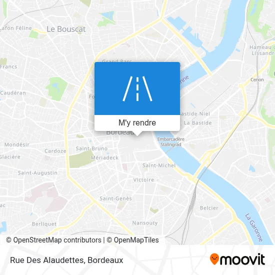 Rue Des Alaudettes plan