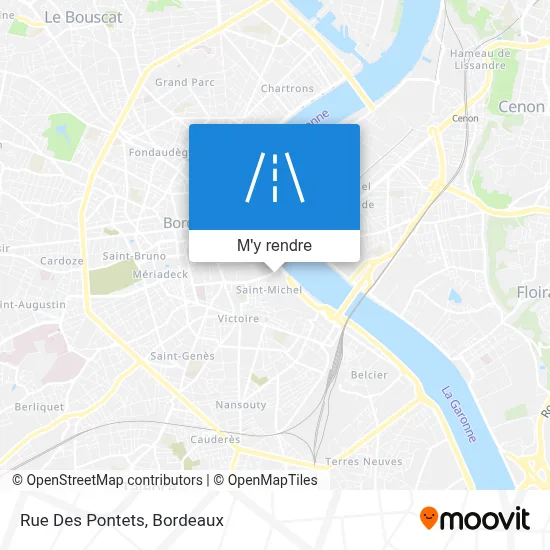 Rue Des Pontets plan