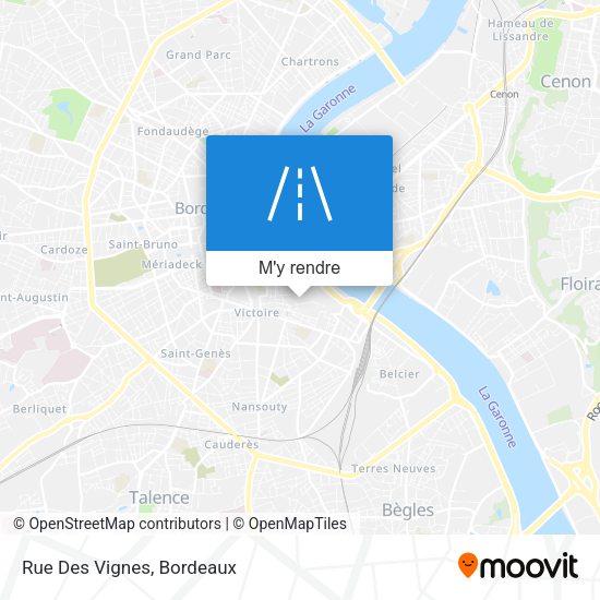 Rue Des Vignes plan