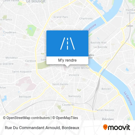 Rue Du Commandant Arnould plan