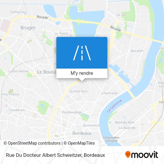 Rue Du Docteur Albert Schweitzer plan