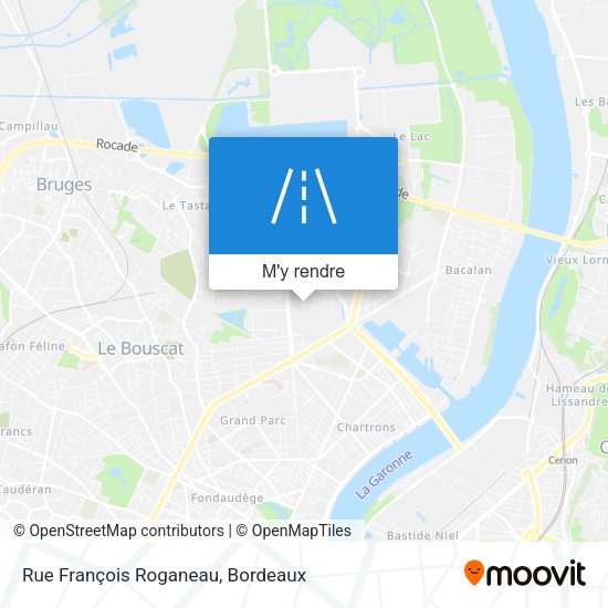 Rue François Roganeau plan