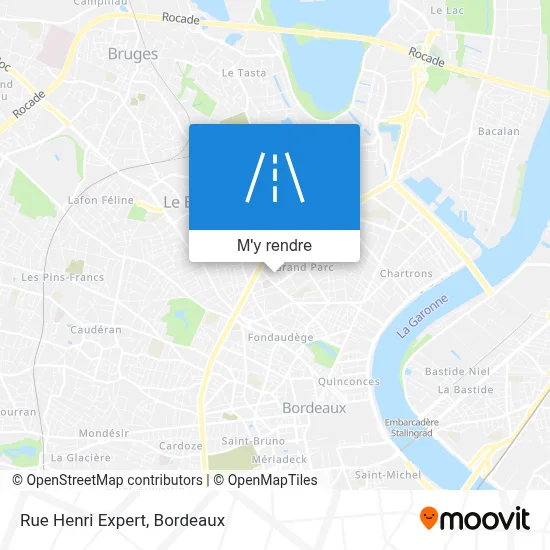 Rue Henri Expert plan