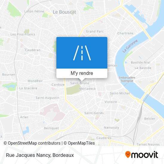 Rue Jacques Nancy plan