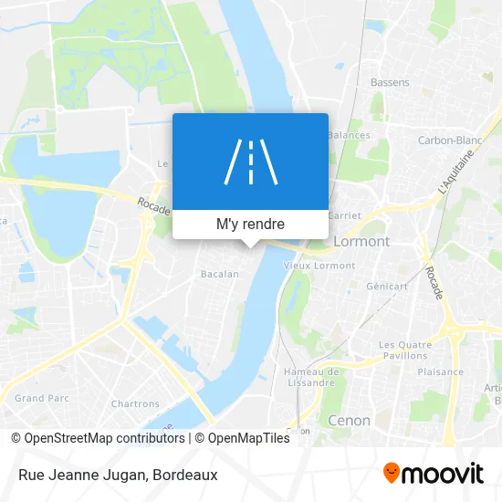 Rue Jeanne Jugan plan