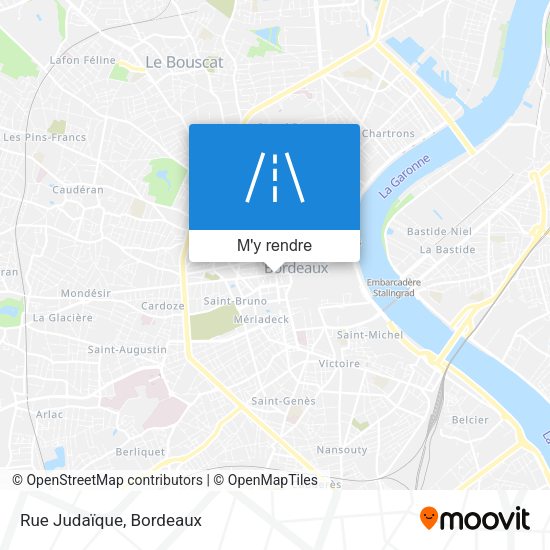 Rue Judaïque plan
