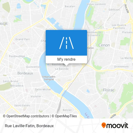 Rue Laville-Fatin plan