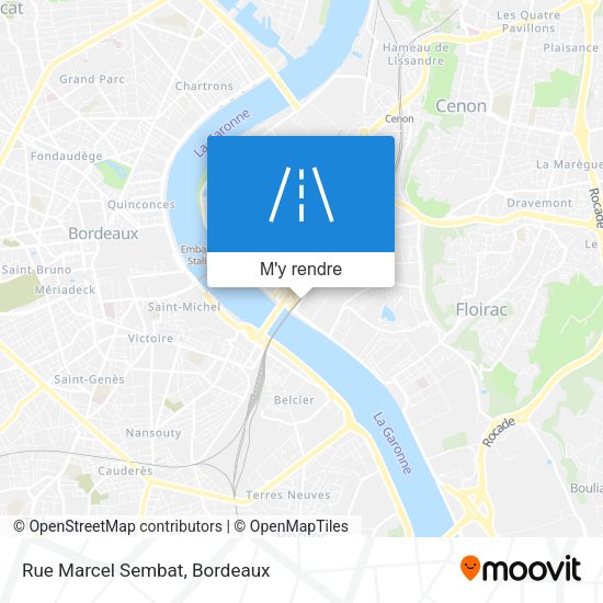 Rue Marcel Sembat plan