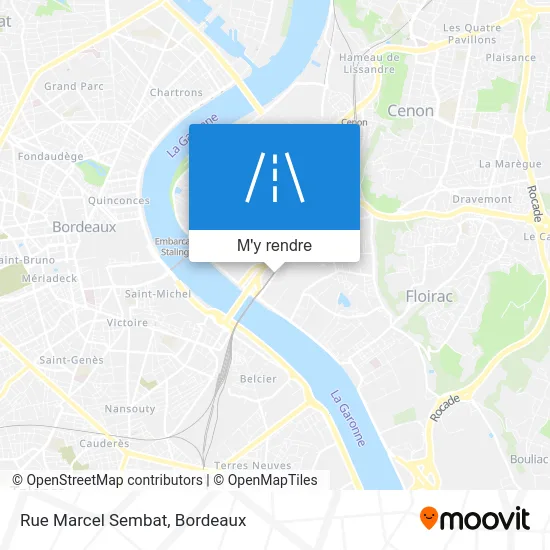 Rue Marcel Sembat plan