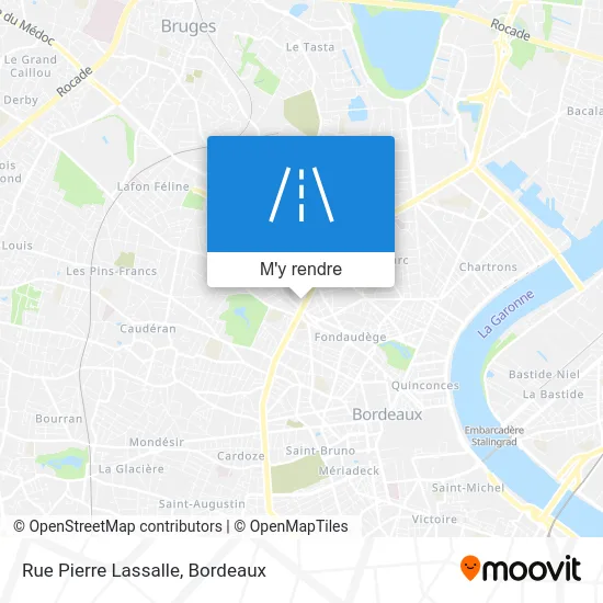 Rue Pierre Lassalle plan