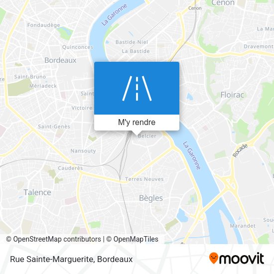 Rue Sainte-Marguerite plan