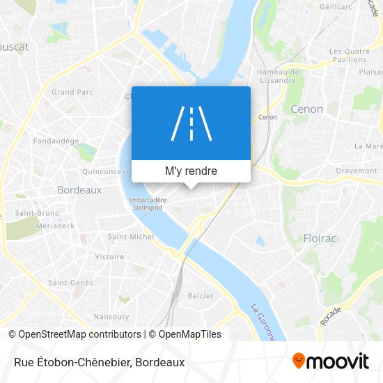 Rue Étobon-Chênebier plan