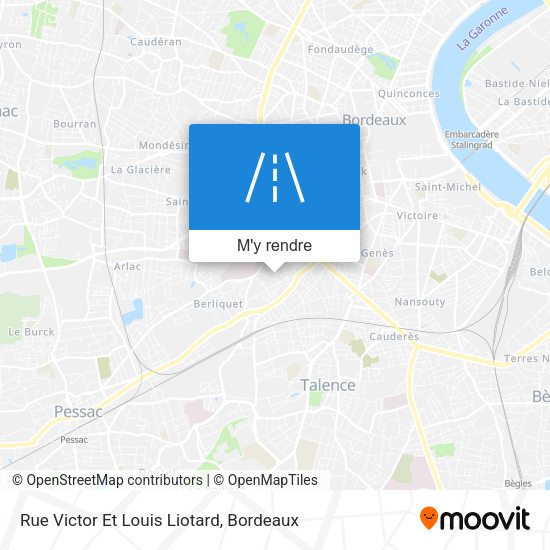 Rue Victor Et Louis Liotard plan