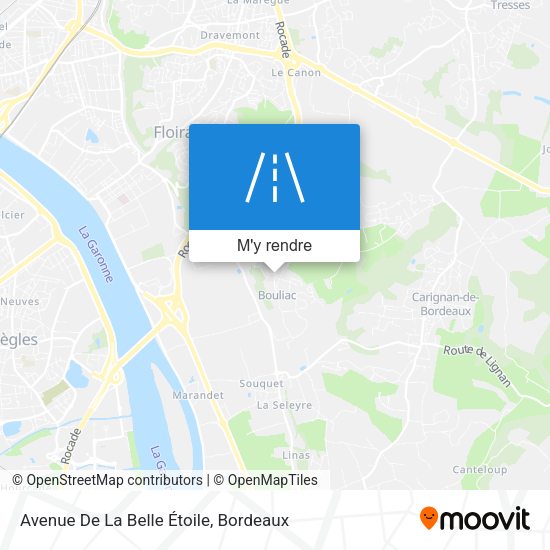 Avenue De La Belle Étoile plan