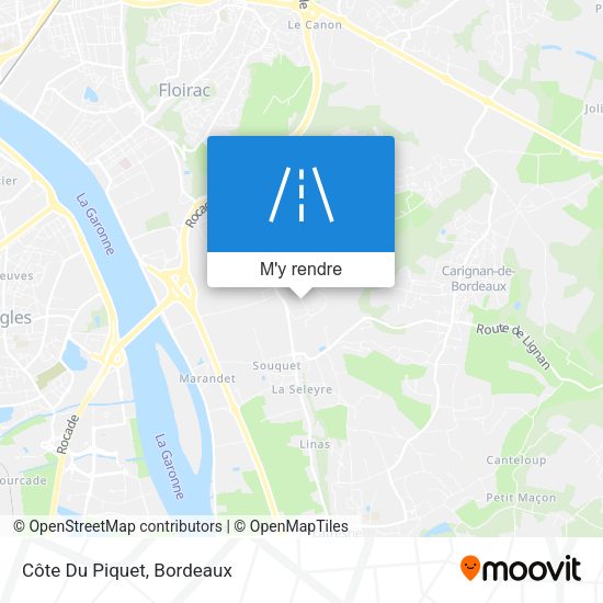 Côte Du Piquet plan
