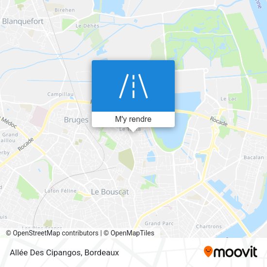 Allée Des Cipangos plan