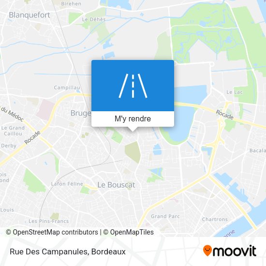 Rue Des Campanules plan