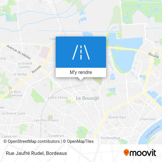 Rue Jaufré Rudel plan