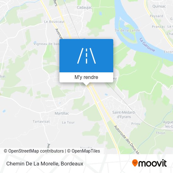 Chemin De La Morelle plan