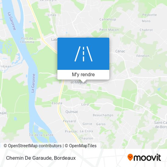 Chemin De Garaude plan