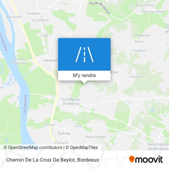 Chemin De La Croix De Beylot plan