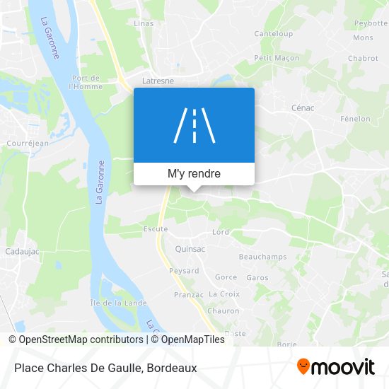 Place Charles De Gaulle plan