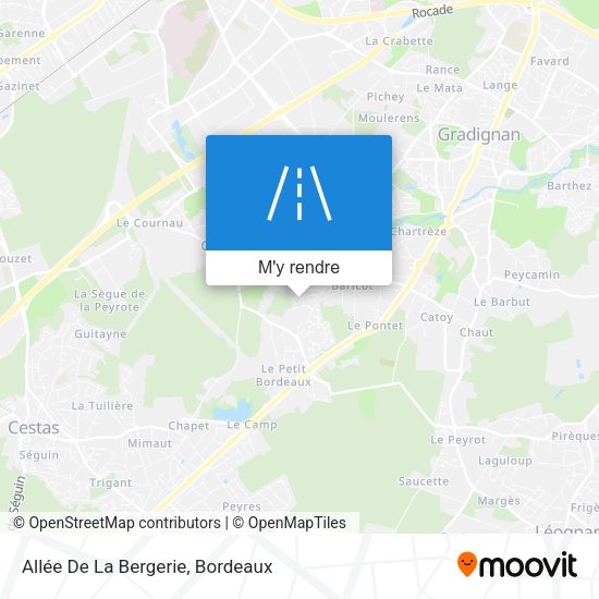 Allée De La Bergerie plan