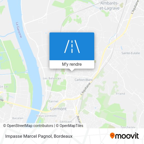 Impasse Marcel Pagnol plan