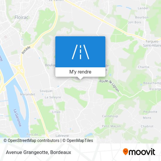 Avenue Grangeotte plan