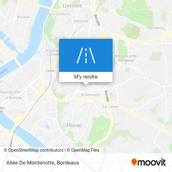 Allée De Montenotte plan