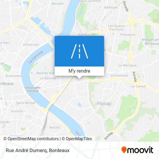 Rue André Dumerq plan