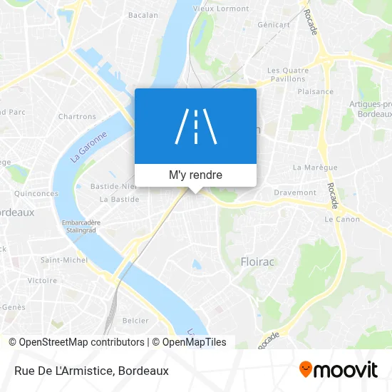 Rue De L'Armistice plan