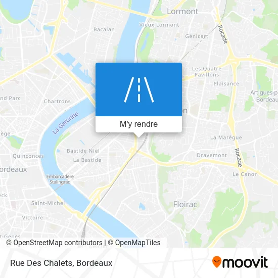 Rue Des Chalets plan