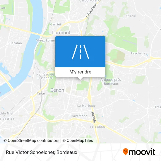 Rue Victor Schoelcher plan