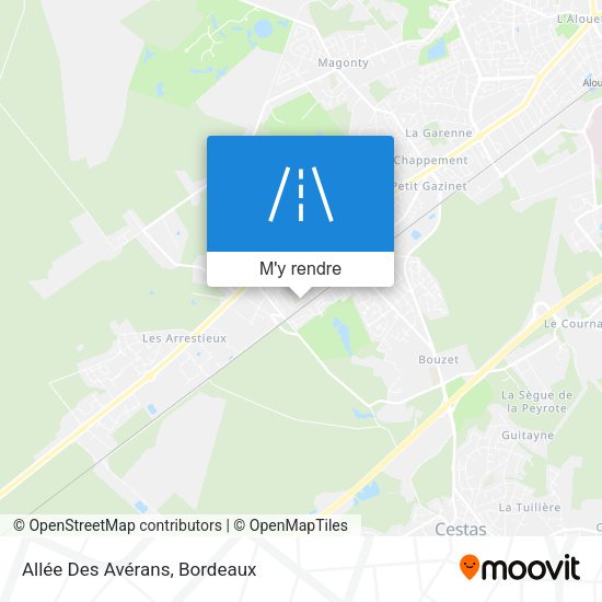 Allée Des Avérans plan