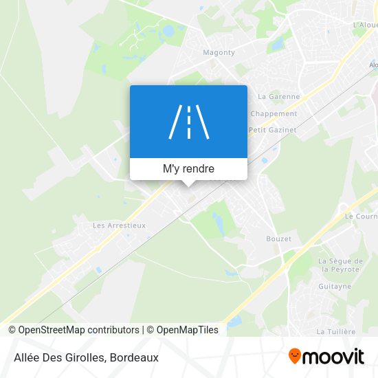 Allée Des Girolles plan