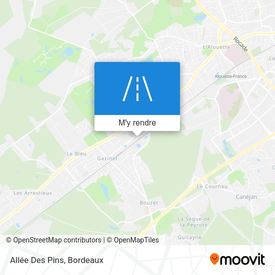 Allée Des Pins plan