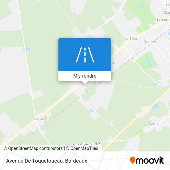 Avenue De Toquetoucau plan