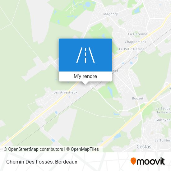 Chemin Des Fossés plan